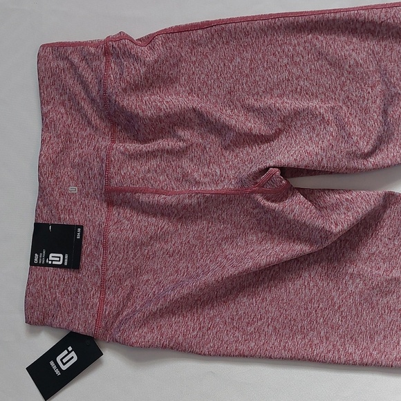 IDEOLOGY Womens high Rise crop leggings athletic swet wine size S - Picture 3 of 10